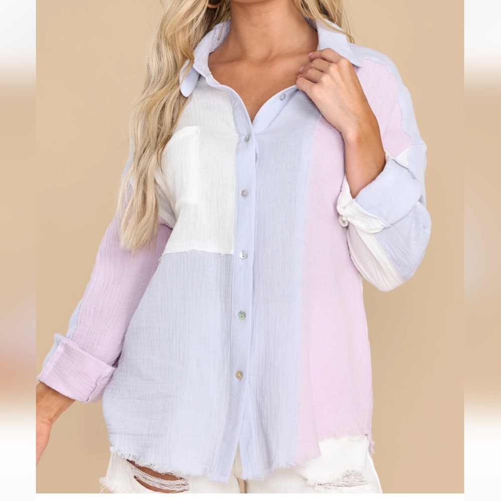 Color Block Top - Picture 2 of 5